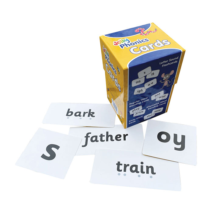 Jolly Phonics Cards (set of 4 boxes)*