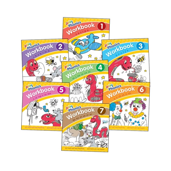 JOLLY PHONICS WORKBOOK 1-7