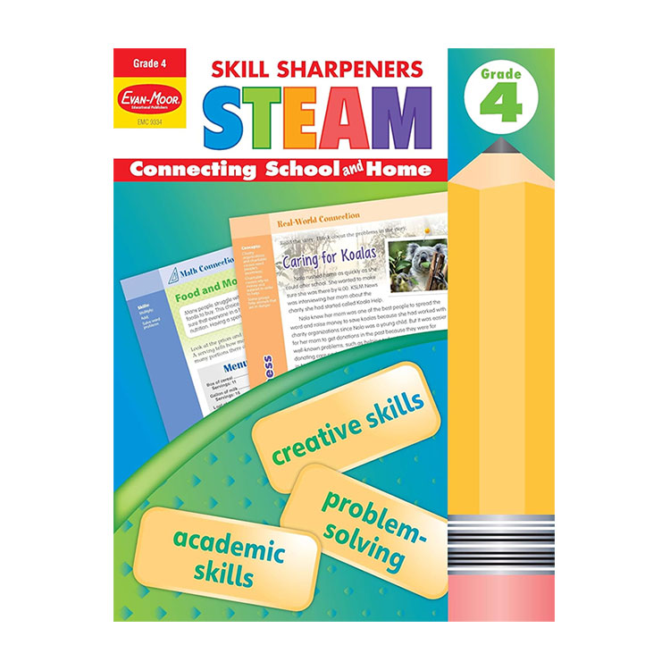 Skill Sharpeners: Steam, Grade 4