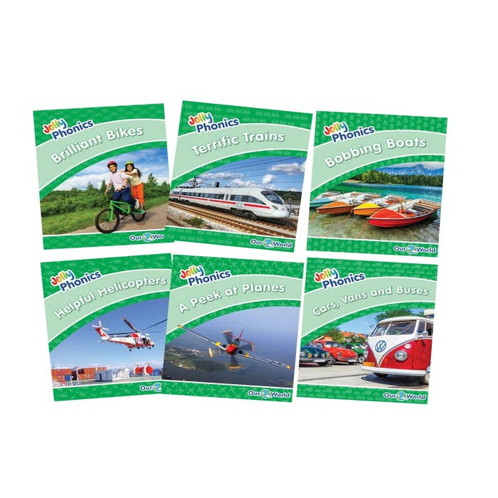 Jolly Phonics Our World Reader Green Level