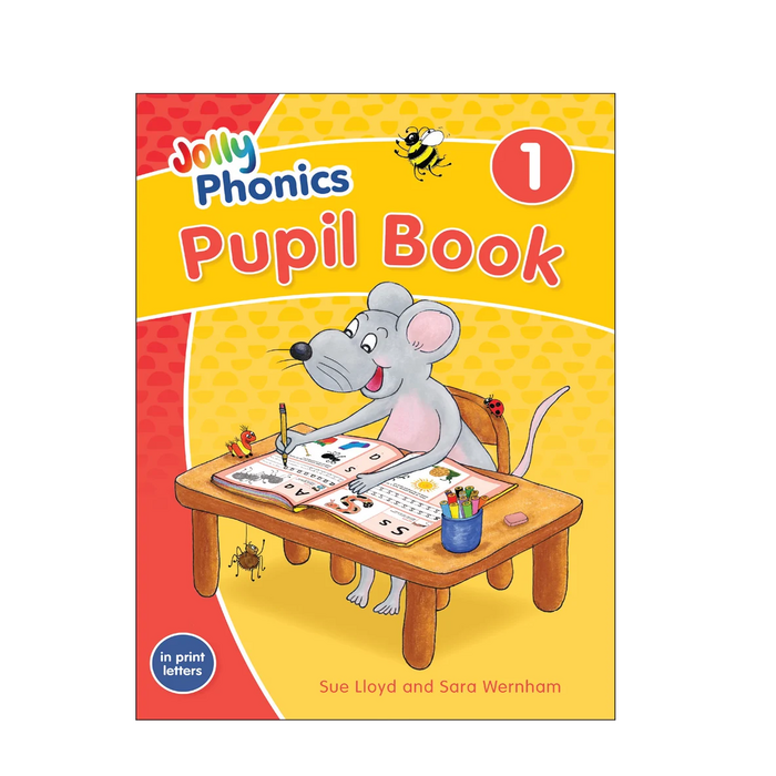 Jolly Phonics Pupil Book 1 (in print letters)