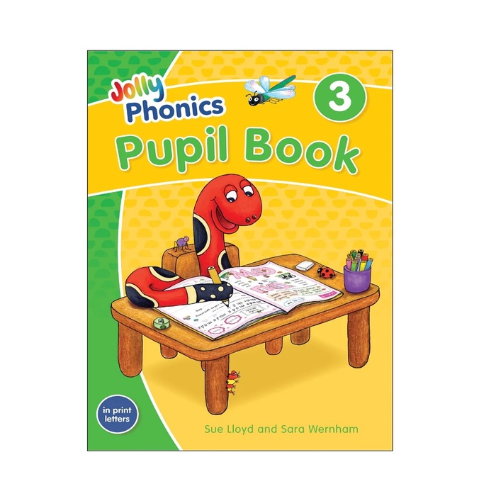 Jolly Phonics Pupil Book 3 (in print letters)