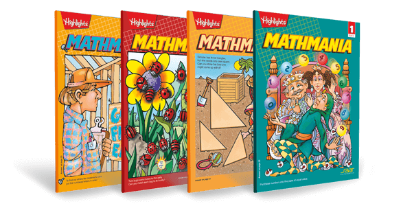 Mathmania - Book 1 to 4