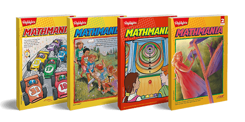 Mathmania - Book 1 to 4