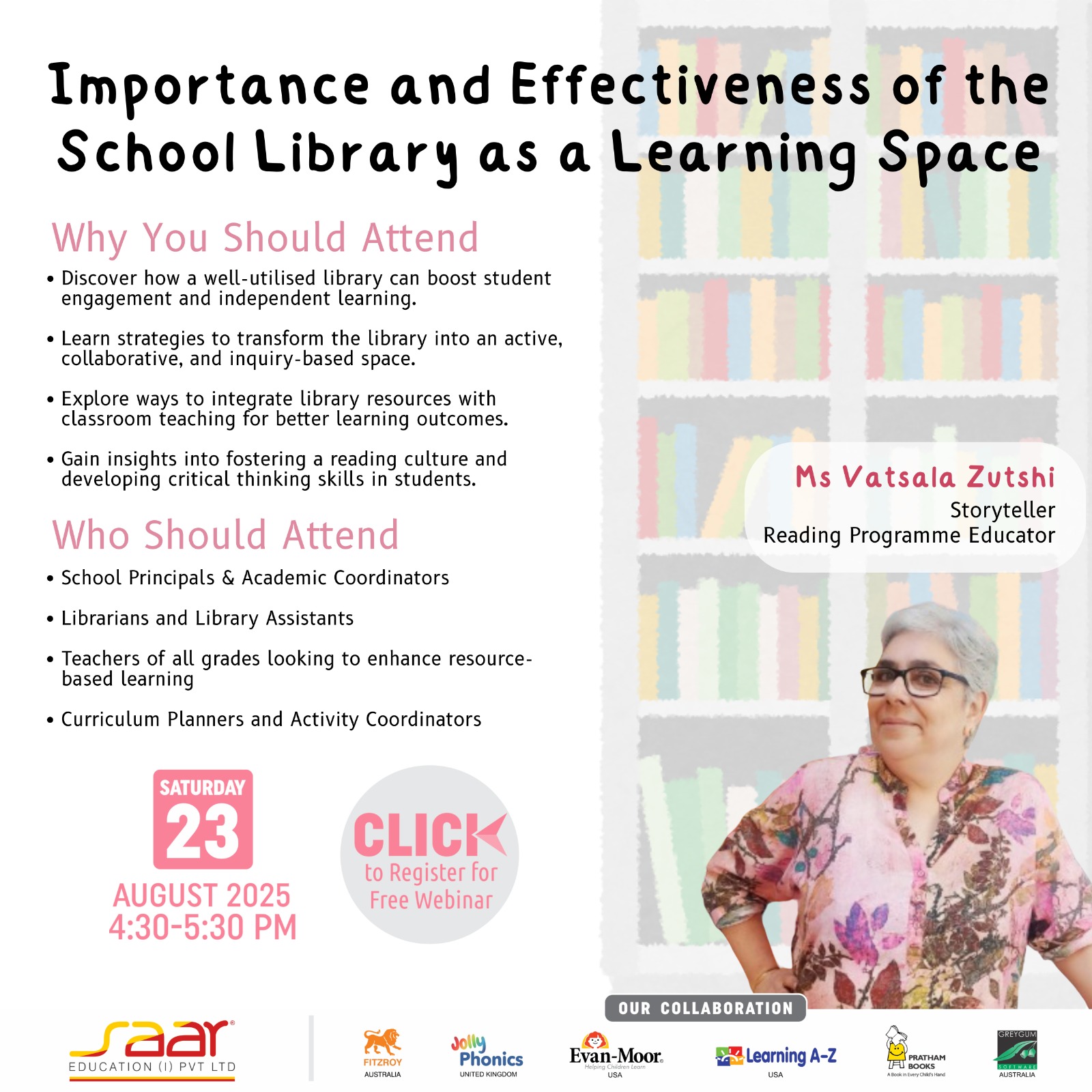 Webinar - Saar Education