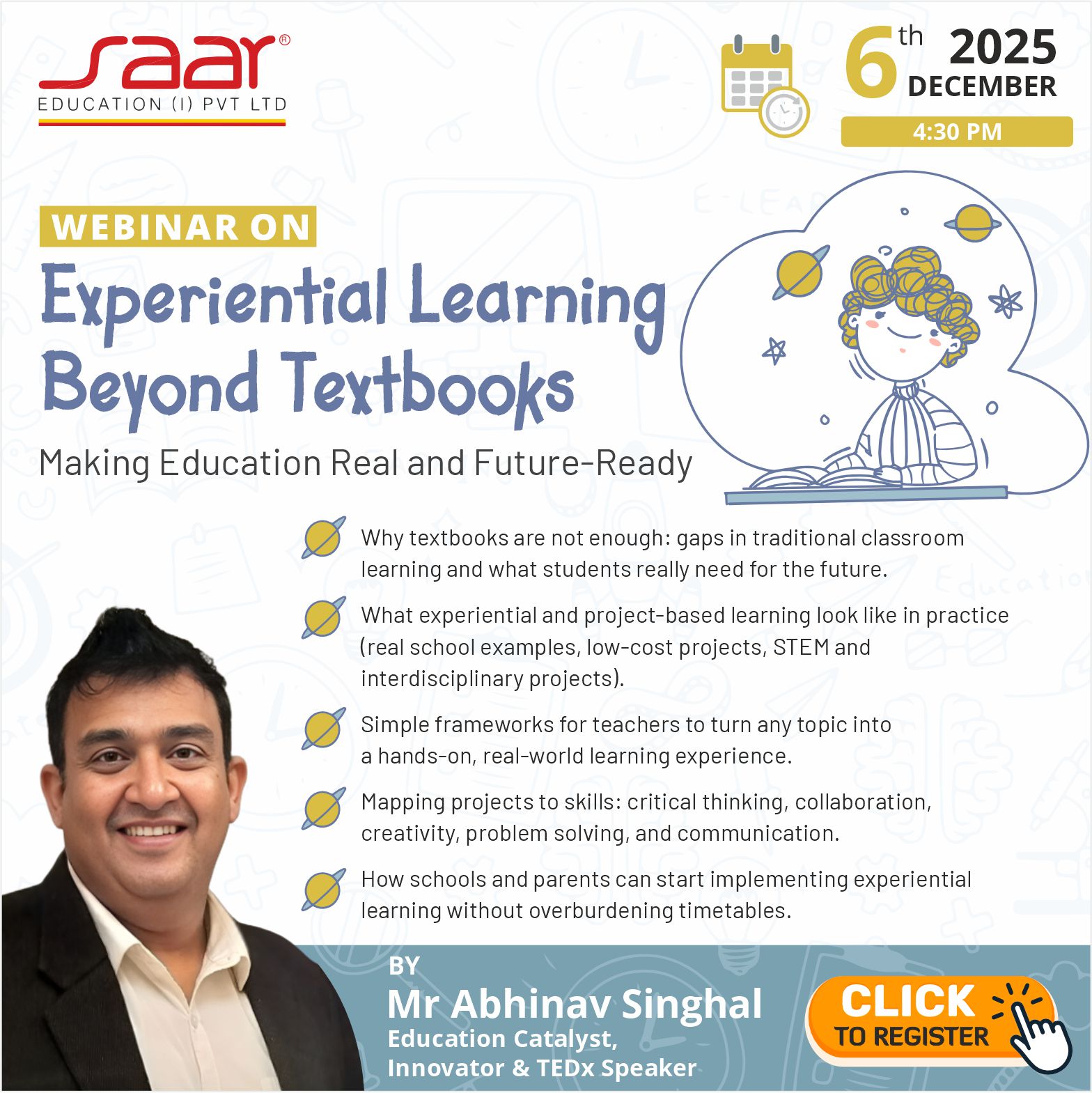 Saar Education Webinar